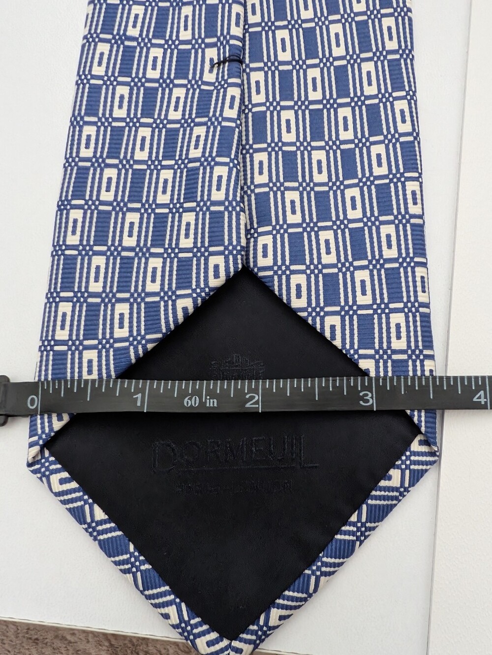 Pair Of DORMEUIL Vintage Ties - Picture 5 of 5